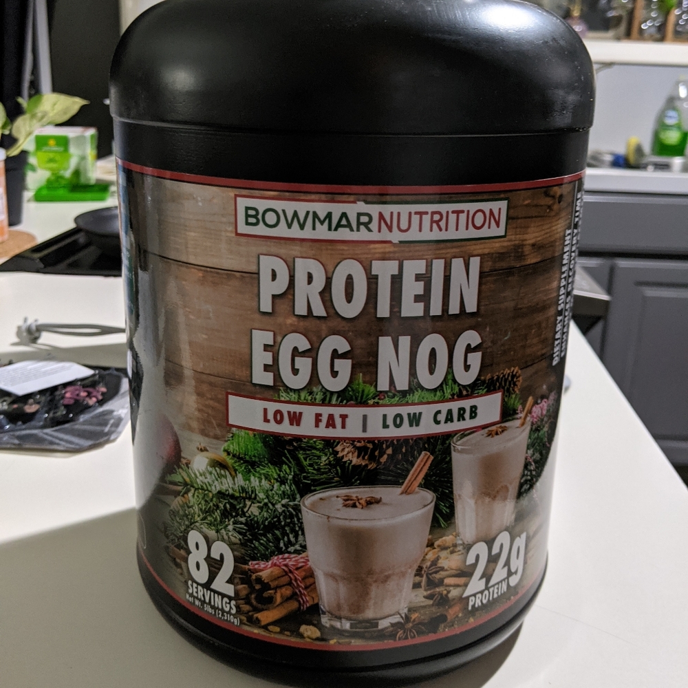 Bowmar eggnog protien